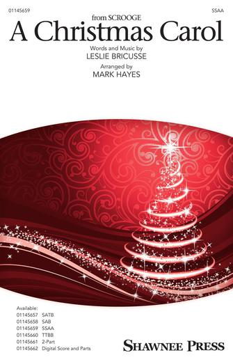 A Christmas Carol (from Scrooge) (arr. Mark Hayes) Sheet Music Preview