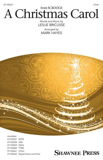 A Christmas Carol (from Scrooge) (arr. Mark Hayes) Sheet Music Preview