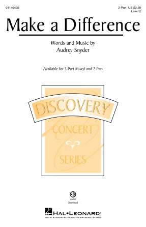 Make A Difference Sheet Music Preview