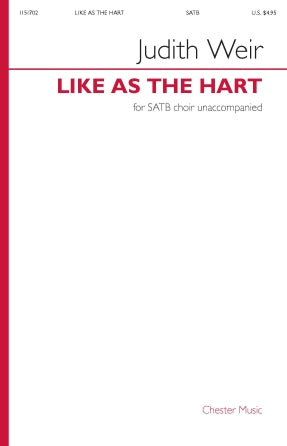 Like As The Hart Sheet Music Preview