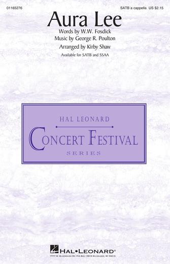 Aura Lee (arr. Kirby Shaw) Sheet Music Preview