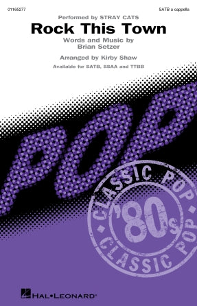 Rock This Town (arr. Kirby Shaw) Sheet Music Preview
