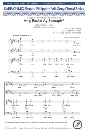 Ang Pasko Ay Sumapit (Christmas Is Here) Sheet Music Preview