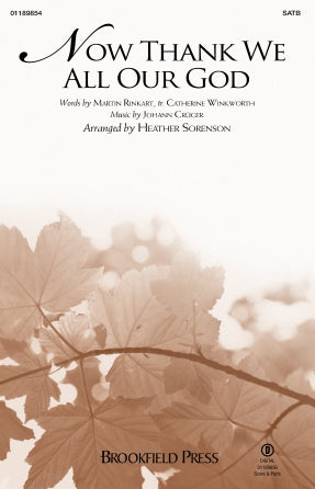 Now Thank We All Our God (arr. Heather Sorenson) Sheet Music Preview