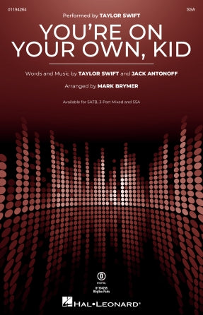 You're On Your Own, Kid (arr. Mark Brymer) Sheet Music Preview
