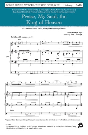 Praise, My Soul, the King of Heaven Sheet Music Preview