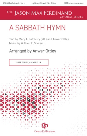 A Sabbath Hymn (arr. Anwar Ottley) Sheet Music Preview
