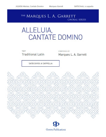 Alleluia, Cantate Domino Sheet Music Preview