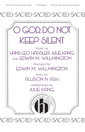 O God, Do Not Keep Silent Sheet Music Preview