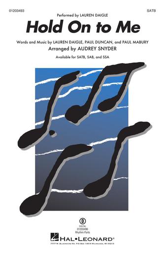 Hold On To Me (arr. Audrey Snyder) Sheet Music Preview