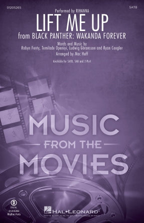 Lift Me Up (from Black Panther: Wakanda Forever) (arr. Mac Huff) Sheet Music Preview