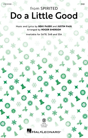 Do A Little Good (from Spirited) (arr. Roger Emerson) Sheet Music Preview