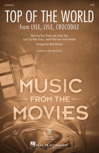 Top Of The World (from Lyle, Lyle, Crocodile) (arr. Mark Brymer) Sheet Music Preview
