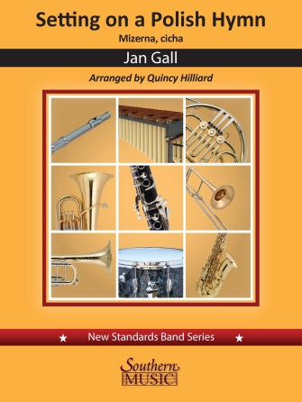 Setting on a Polish Hymn - Clarinet 2 Sheet Music Preview