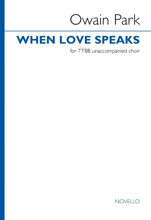 When Love Speaks Sheet Music Preview