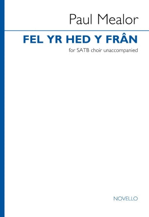 Fel Yr Hed Y Fran Sheet Music Preview
