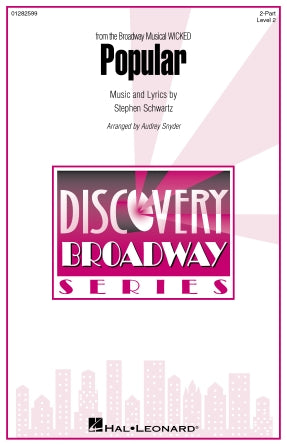 Popular (from Wicked) (arr. Audrey Snyder) Sheet Music Preview