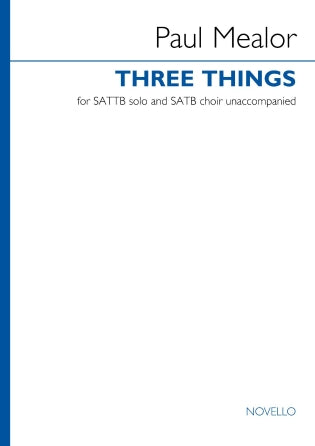 Three Things Sheet Music Preview