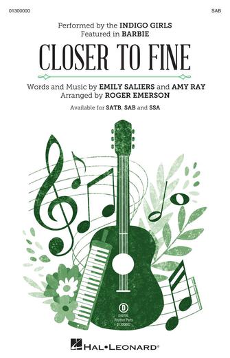 Closer To Fine (arr. Roger Emerson) Sheet Music Preview