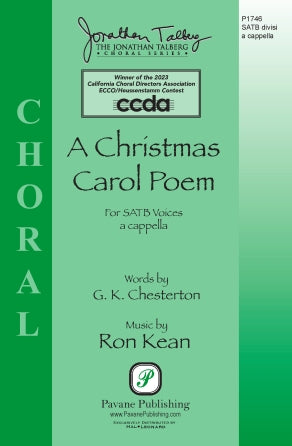 A Christmas Carol Poem Sheet Music Preview