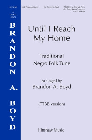 Until I Reach My Home (TTBB version) Sheet Music Preview
