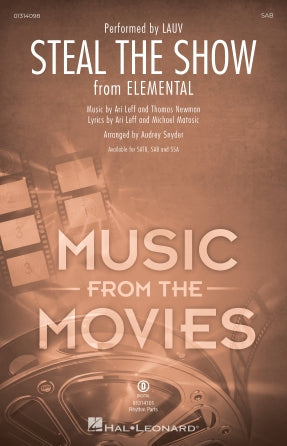 Steal The Show (from Elemental) (arr. Audrey Snyder) Sheet Music Preview