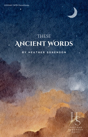 These Ancient Words - Full Score Sheet Music Preview