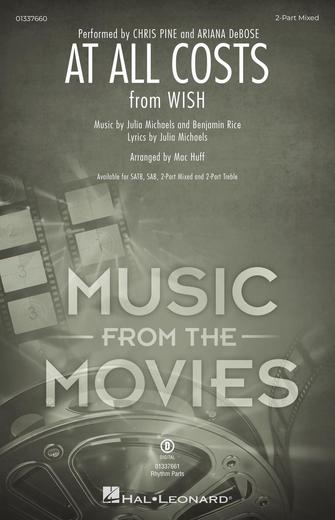 At All Costs (from Wish) (arr. Mac Huff) Sheet Music Preview