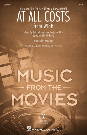 At All Costs (from Wish) (arr. Mac Huff) Sheet Music Preview
