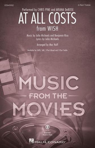 At All Costs (from Wish) (arr. Mac Huff) Sheet Music Preview