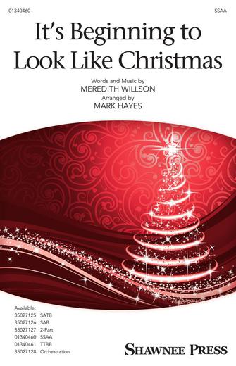 It's Beginning To Look Like Christmas (arr. Mark Hayes) Sheet Music Preview
