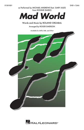 Mad World (arr. Roger Emerson) Sheet Music Preview