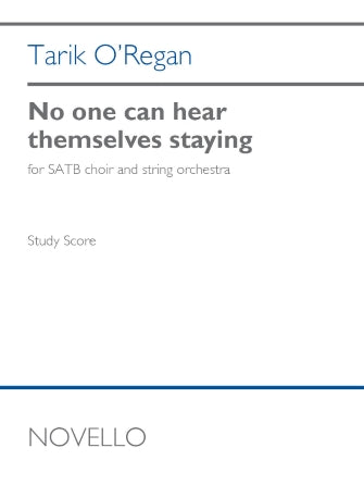 No one can hear themselves staying (Study Score) Sheet Music Preview