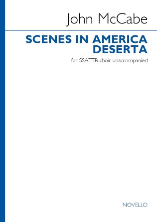 Scenes in America Deserta (SSATTB version) Sheet Music Preview