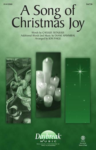 A Song Of Christmas Joy (arr. Jon Paige) Sheet Music Preview