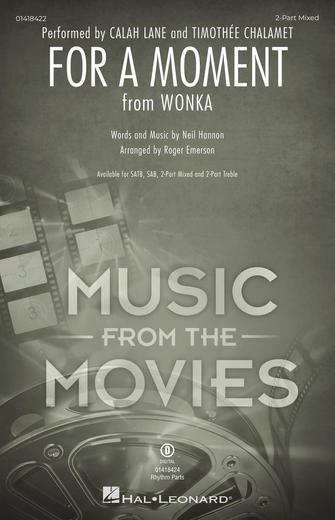 For A Moment (from Wonka) (arr. Roger Emerson) Sheet Music Preview