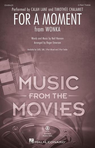 For A Moment (from Wonka) (arr. Roger Emerson) Sheet Music Preview