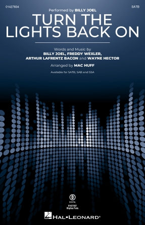 Turn The Lights Back On (arr. Mac Huff) Sheet Music Preview