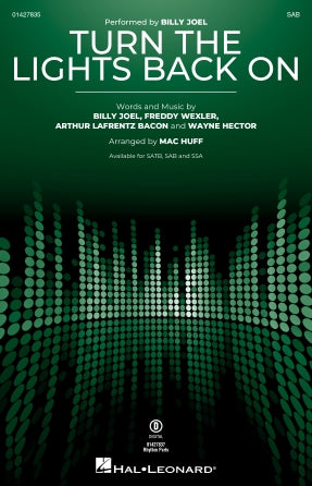 Turn The Lights Back On (arr. Mac Huff) Sheet Music Preview