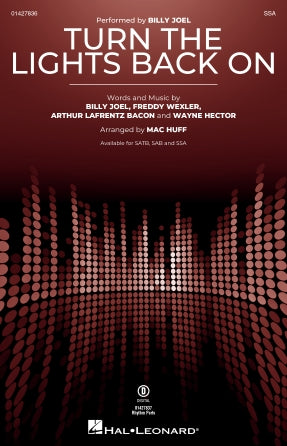 Turn The Lights Back On (arr. Mac Huff) Sheet Music Preview