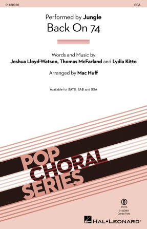 Back On 74 (arr. Mac Huff) Sheet Music Preview