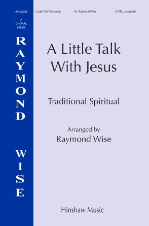 A Little Talk With Jesus Sheet Music Preview