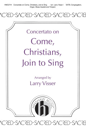 Concertato on Come, Christians, Join to Sing Sheet Music Preview