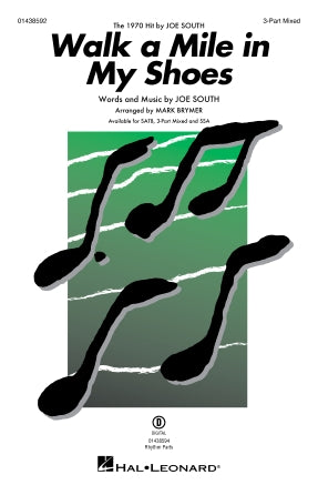 Walk A Mile In My Shoes (arr. Mark Brymer) Sheet Music Preview