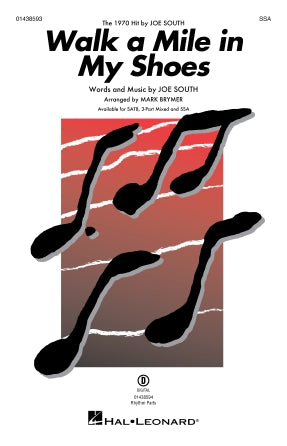 Walk A Mile In My Shoes (arr. Mark Brymer) Sheet Music Preview