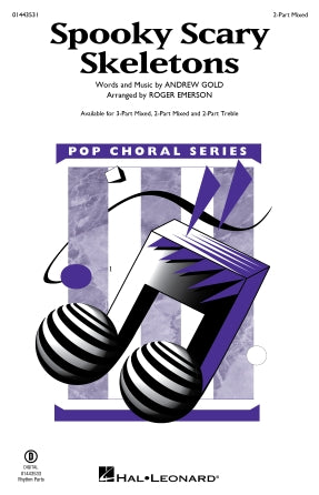Spooky Scary Skeletons (arr. Roger Emerson) Sheet Music Preview