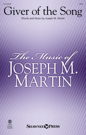 Giver Of The Song Sheet Music Preview