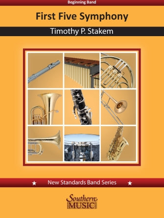 First Five Symphony - Alto Saxophone Sheet Music Preview