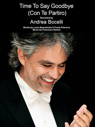 Time To Say Goodbye (Con Te Partiro) Sheet Music Preview