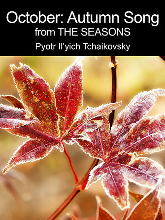 October: Autumn Song Sheet Music Preview